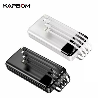 Carregador Portátil Powerbank 4 em 1 Digital / 20000mAh  - Kapbom KA-967