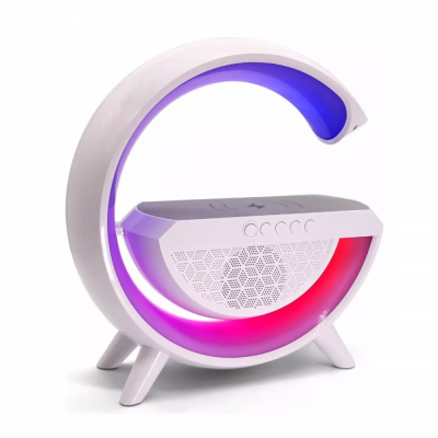Caixa de Som, Luminária e Carregador SMART com RGB BT2301