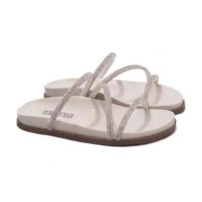 Sandália Papete Birken Prata