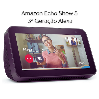 Amazon Echo Show 5 - 3ª Geração Alexa Lançamento 2023 Original